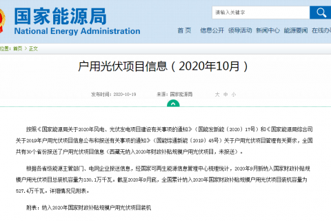 快装！11月为户用光伏补贴最后一个月！补贴指标仅剩0.7GW